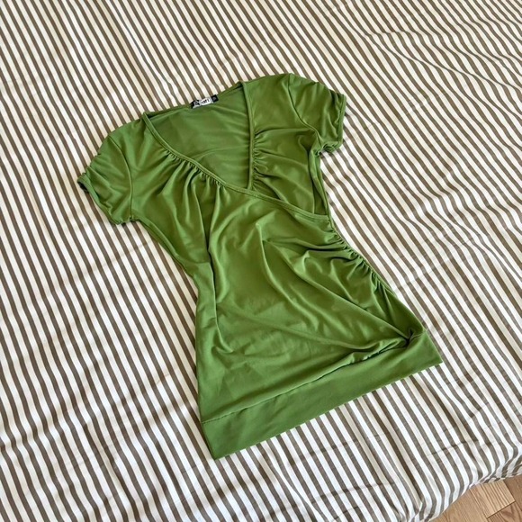 VINTAGE RUCHED TOP - Picture 2 of 4